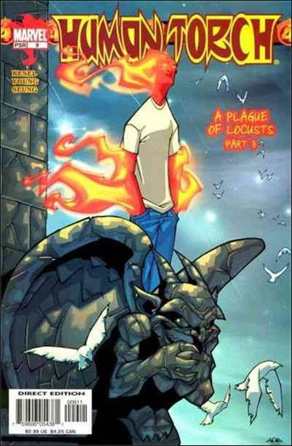 Human Torch #9 cover