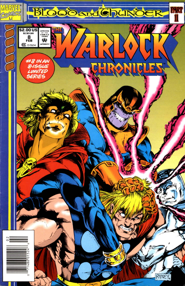 Warlock Chronicles (1993) #8 cover