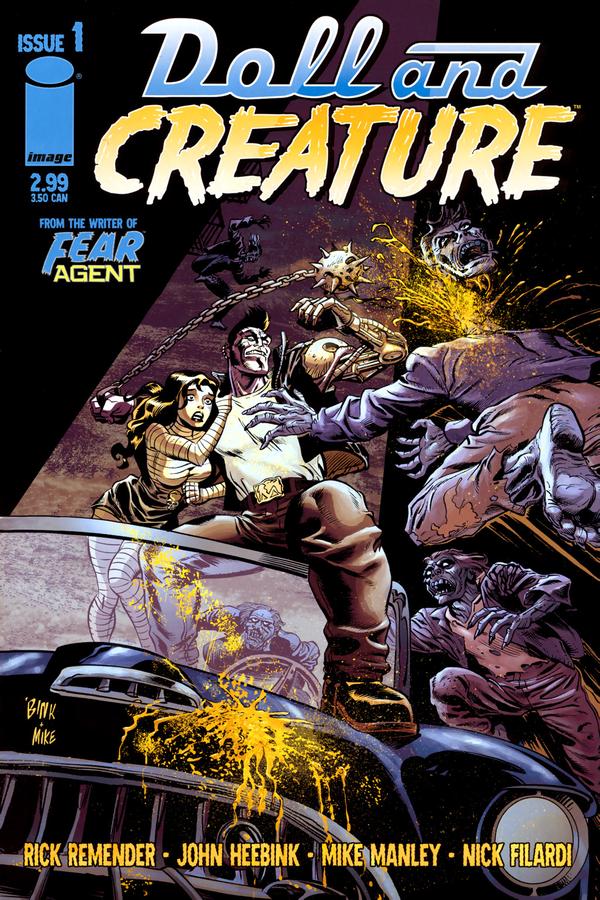 Doll and Creature #1 cover