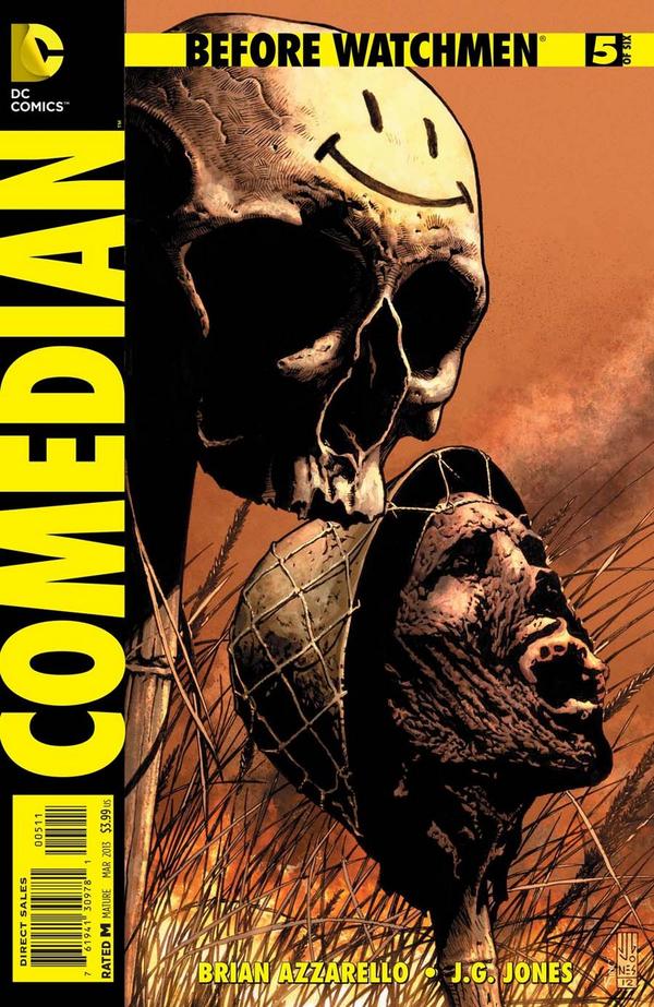 Cover of Before Watchmen: Comedian #5