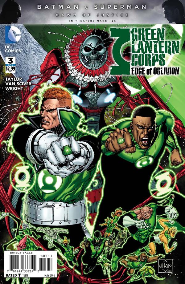 Green Lantern Corps: Edge of Oblivion (2016) #3 cover