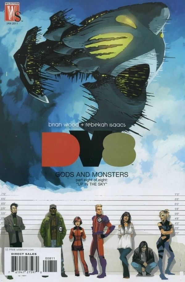 Cover of DV8: Gods and Monsters #8