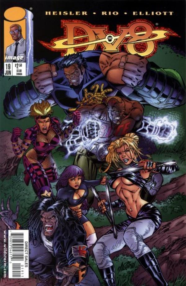 DV8 (1996) #19 cover