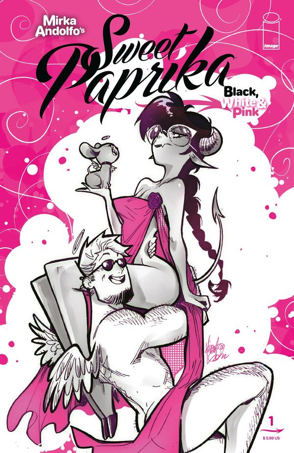 Mirka Andolfo's Sweet Paprika Black, White & Pink