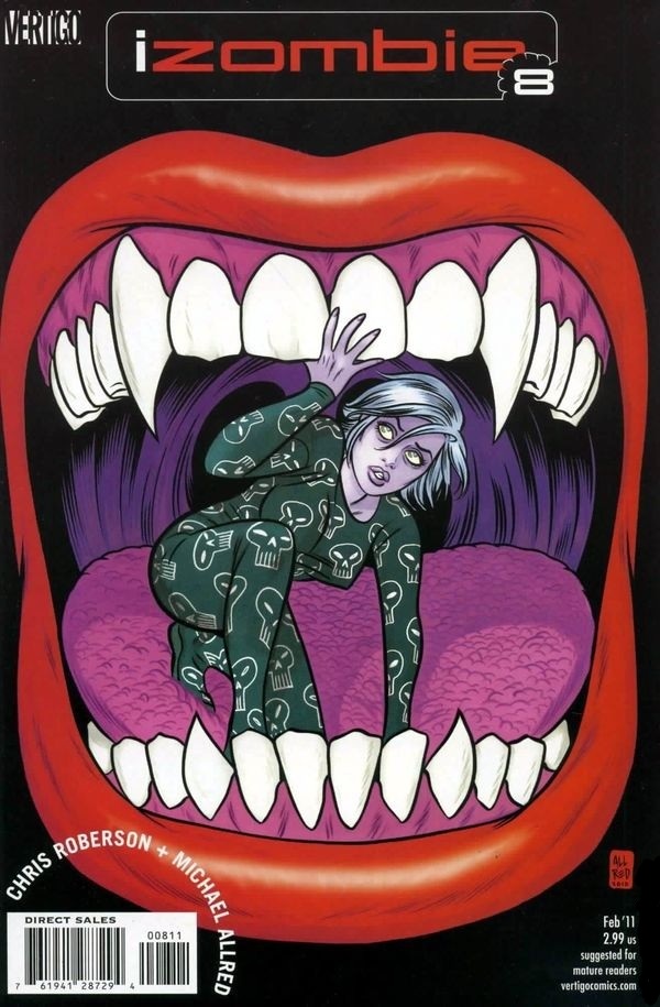 I, Zombie [iZombie] (2010) #8 cover