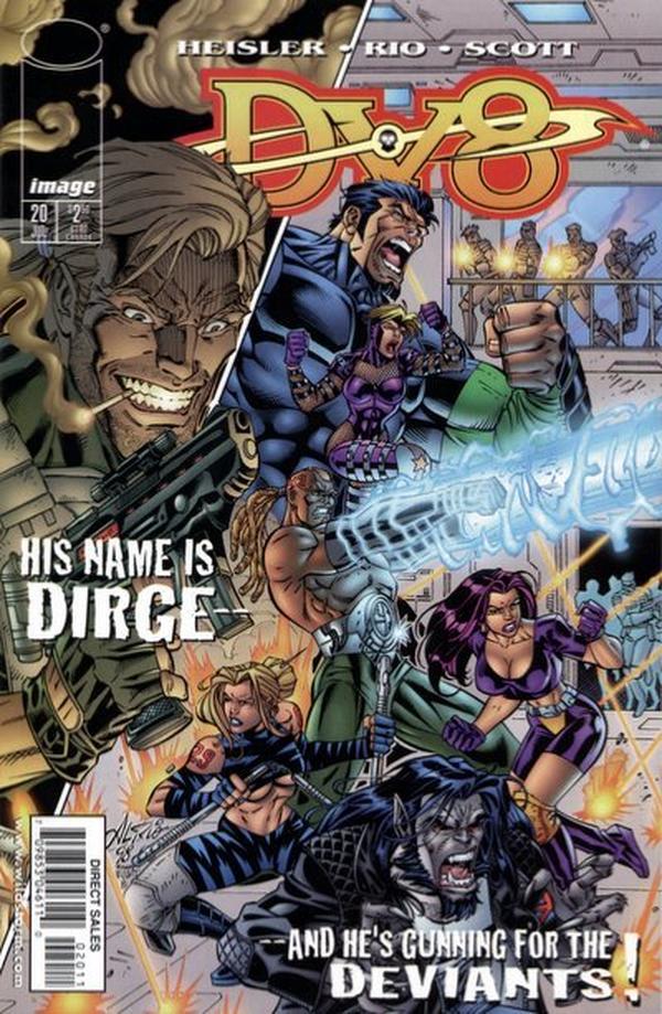 DV8 (1996) #20 cover