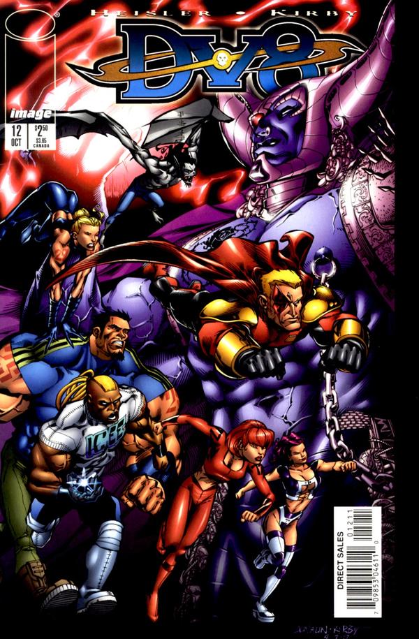 DV8 (1996) #12 cover