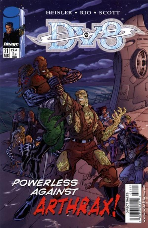 DV8 (1996) #21 cover