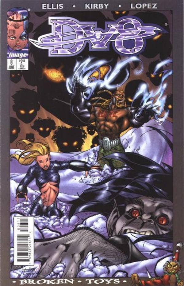 DV8 (1996) #8 cover