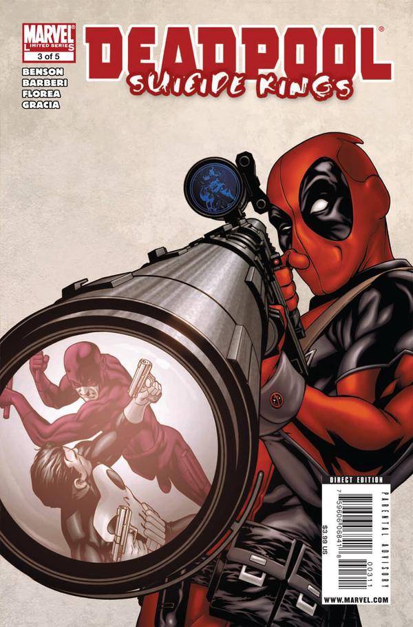Deadpool: Suicide Kings (2009) #3 cover