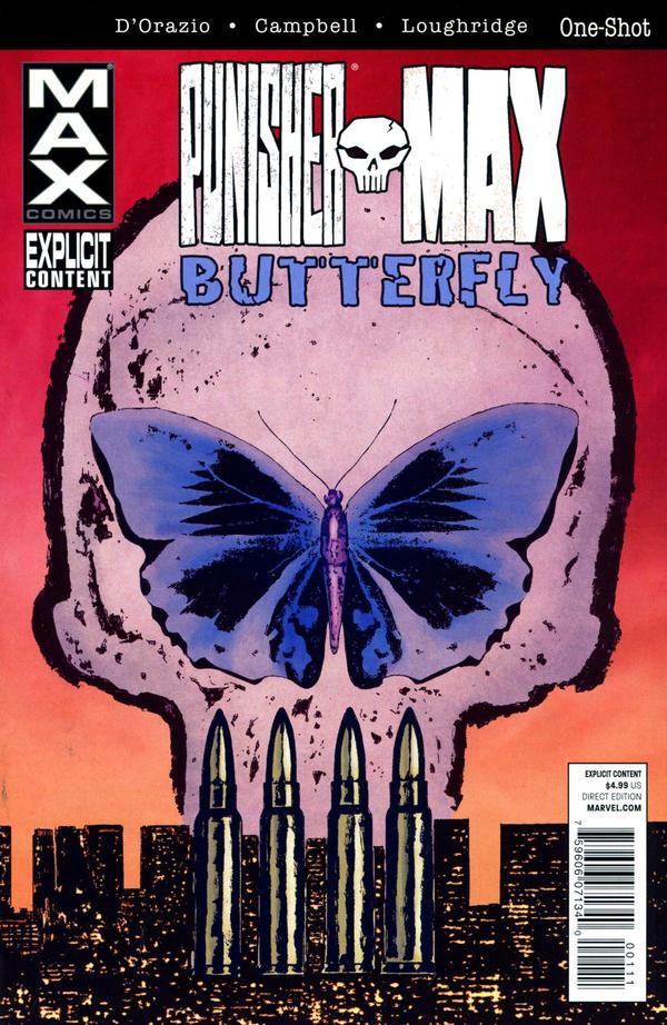 Cover of Punisher Max: Butterfly