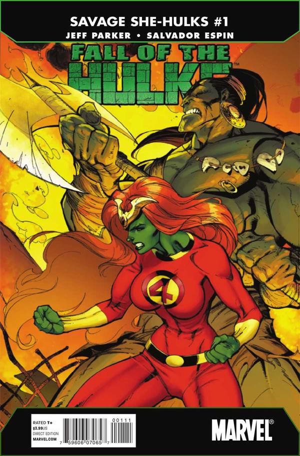 Fall of the Hulks: The Savage She-Hulks (2010) #1