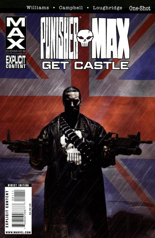Punisher Max: Get Castle (2010) #1 cover