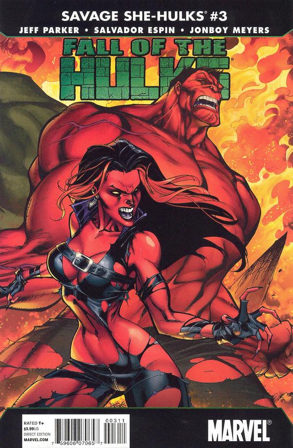 Fall of the Hulks: The Savage She-Hulks (2010) #3