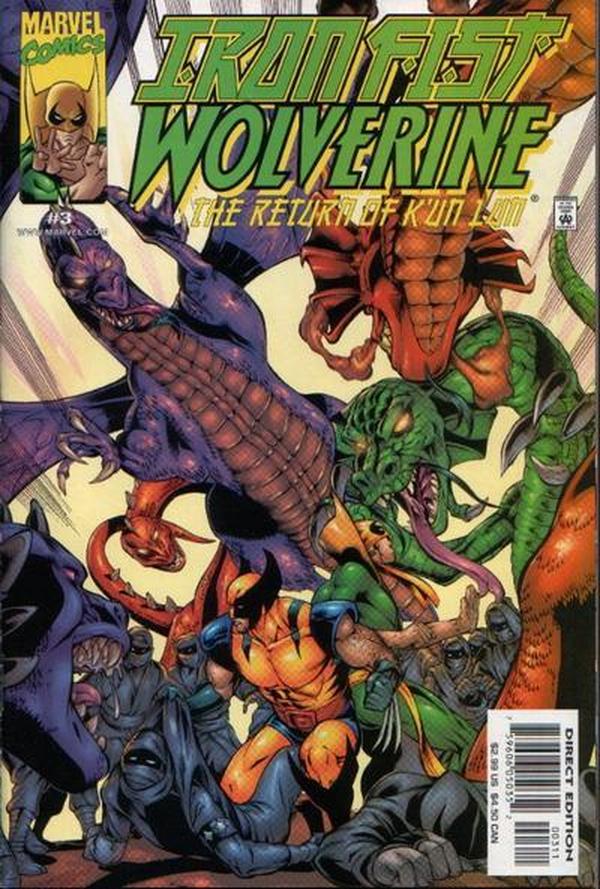 Cover of Iron Fist: Wolverine #3