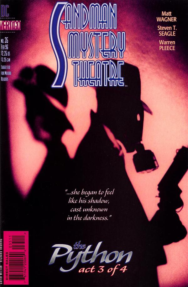 Sandman Mystery Theatre #35 cover