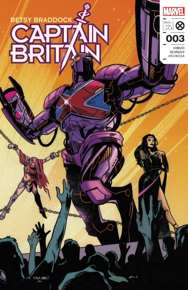 Betsy Braddock: Captain Britain