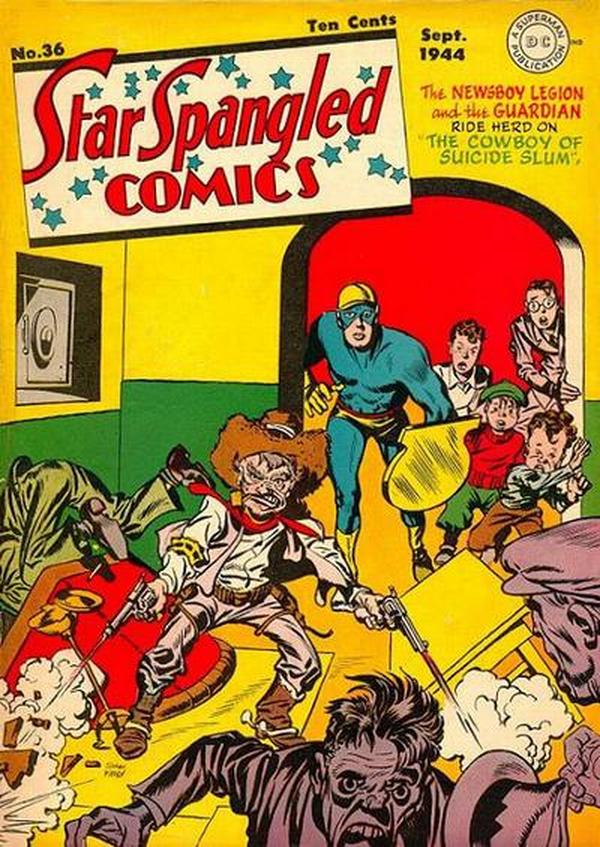 Star Spangled Comics (1941) #36 cover