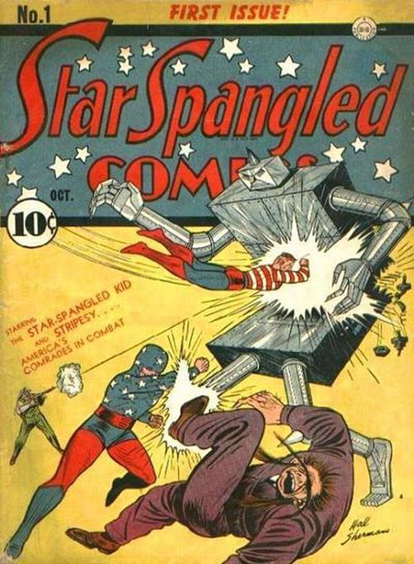 Star Spangled Comics (1941) #1 cover