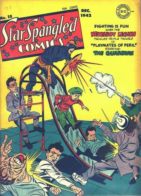 Star Spangled Comics (1941) #15 cover