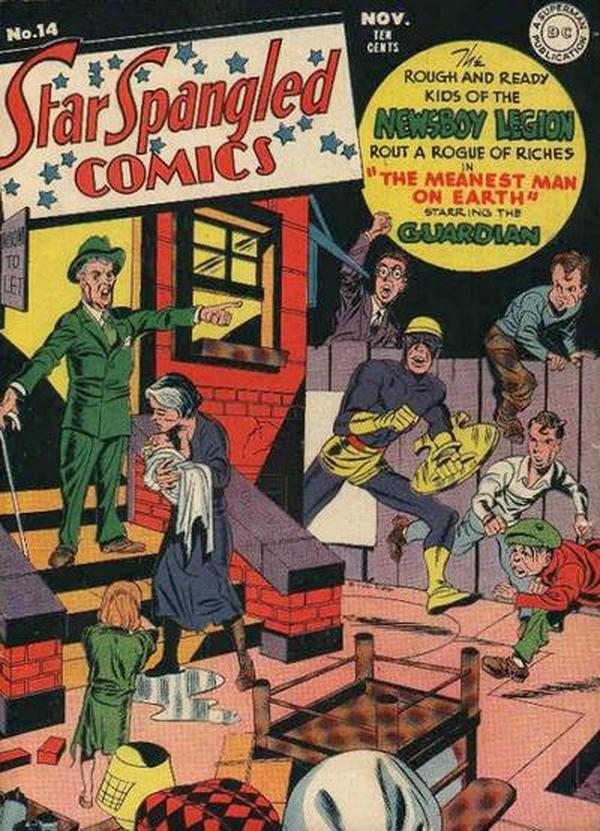 Star Spangled Comics (1941) #14 cover