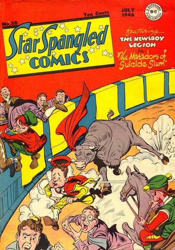 Star Spangled Comics (1941) #58 cover