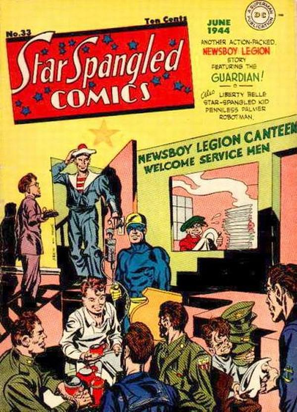 Star Spangled Comics (1941) #33 cover