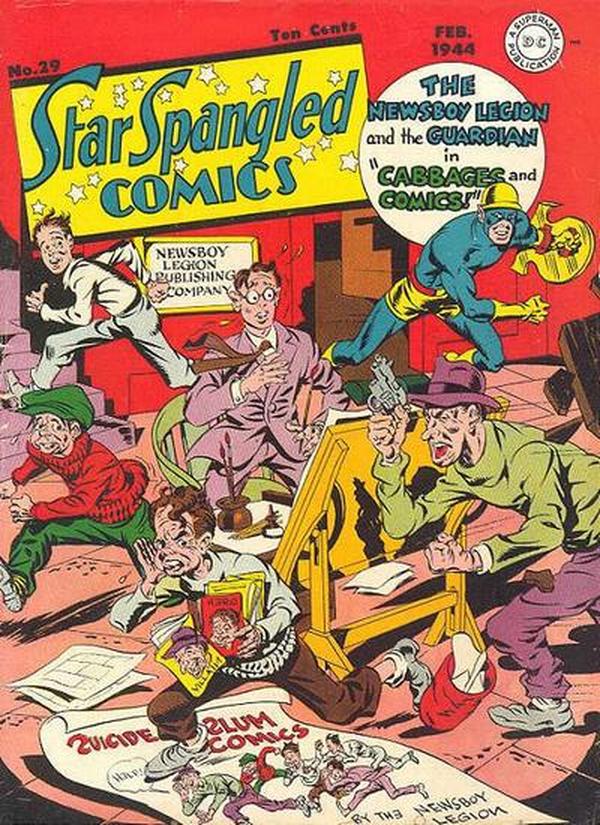 Star Spangled Comics (1941) #29 cover