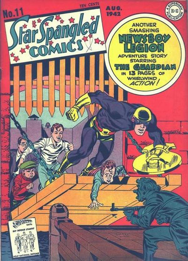 Star Spangled Comics #11 cover