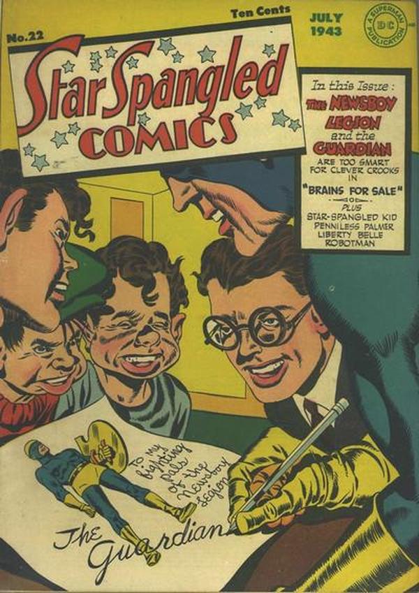 Star Spangled Comics (1941) #22 cover