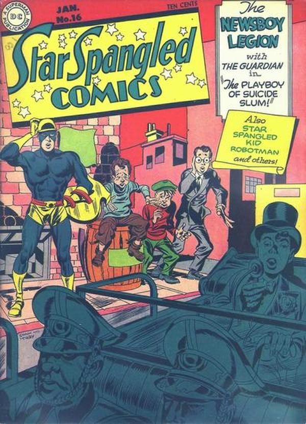 Star Spangled Comics (1941) #16 cover