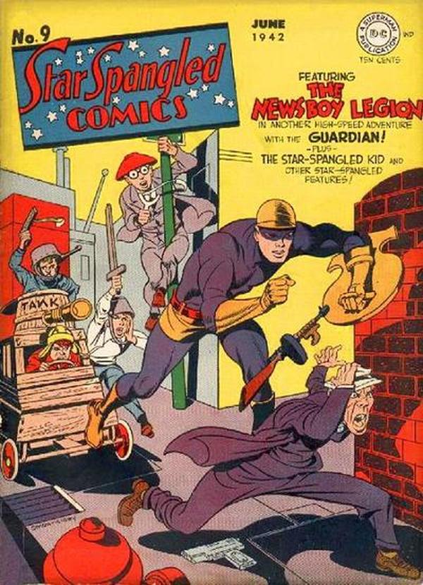 Star Spangled Comics (1941) #9 cover