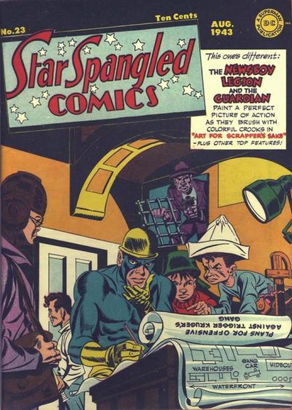 Star Spangled Comics (1941) #23 cover