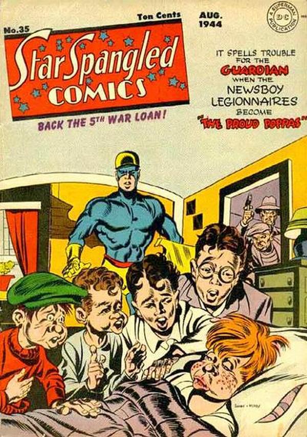 Star Spangled Comics (1941) #35 cover
