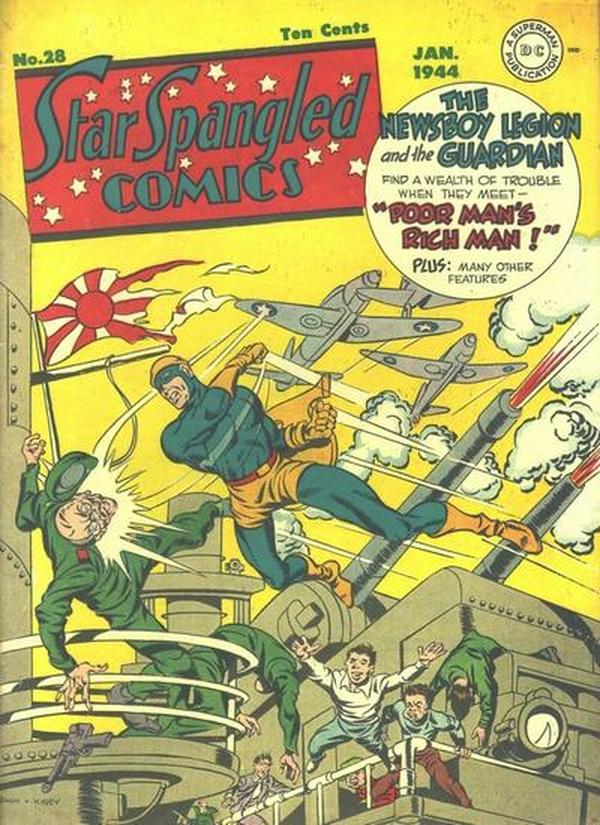 Star Spangled Comics (1941) #28 cover