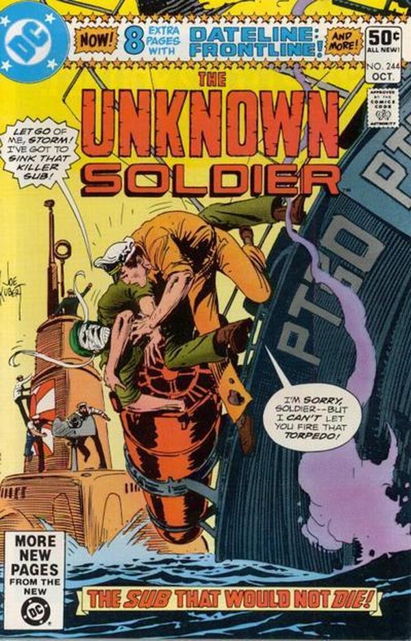 Unknown Soldier (1977) #244 cover