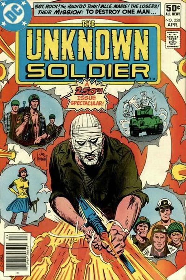 Unknown Soldier (1977) #250 cover