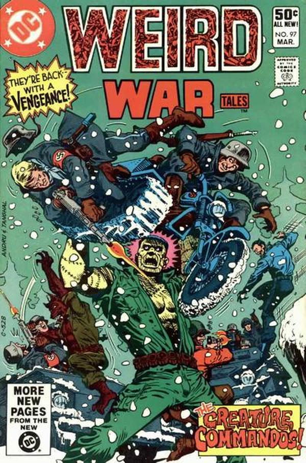 Cover of Weird War Tales #97