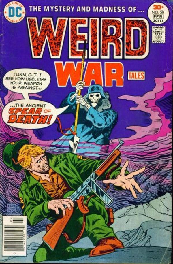 Cover of Weird War Tales #50