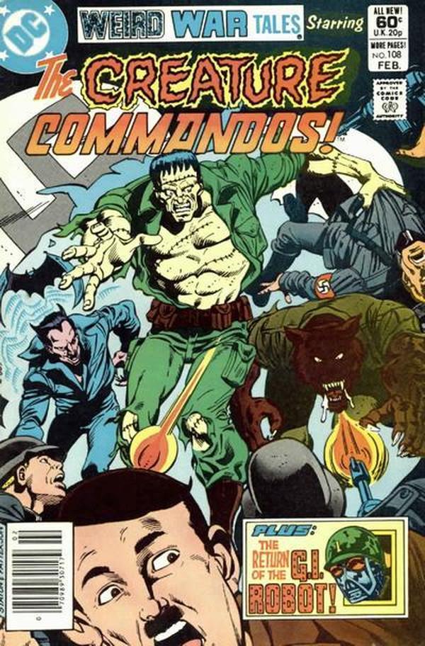 Cover of Weird War Tales #108