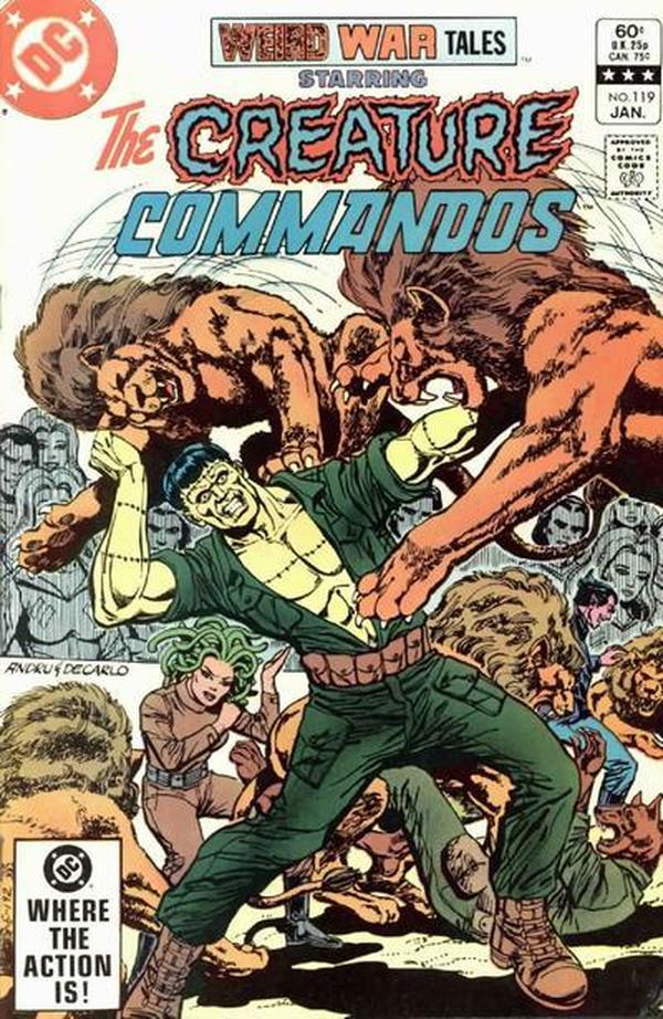 Cover of Weird War Tales #119