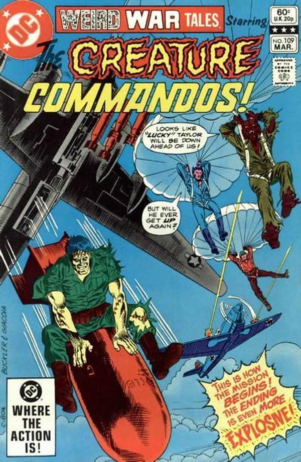 Cover of Weird War Tales #109