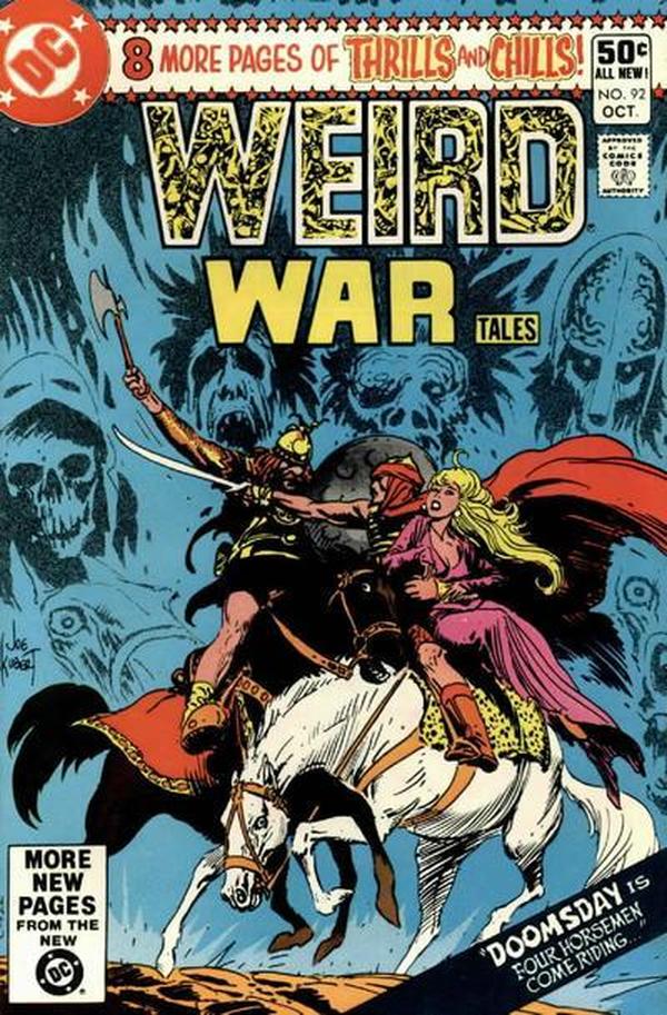 Cover of Weird War Tales #92