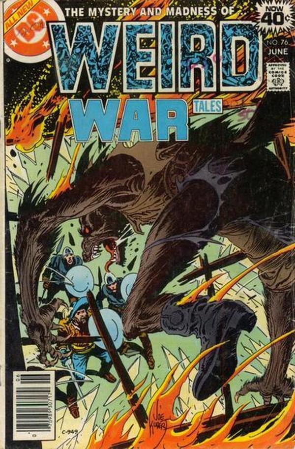Cover of Weird War Tales #76
