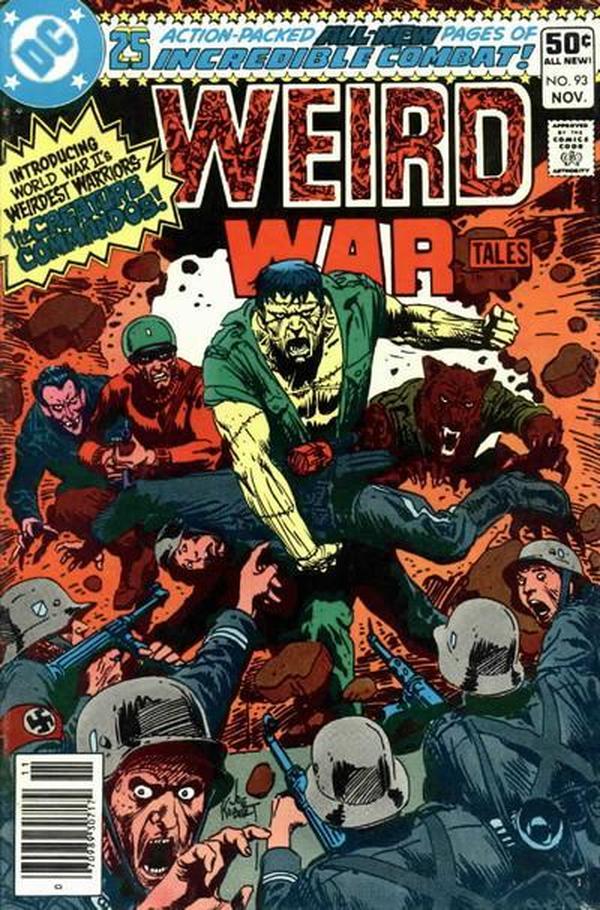 Cover of Weird War Tales #93