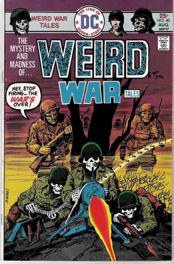 Cover of Weird War Tales #40