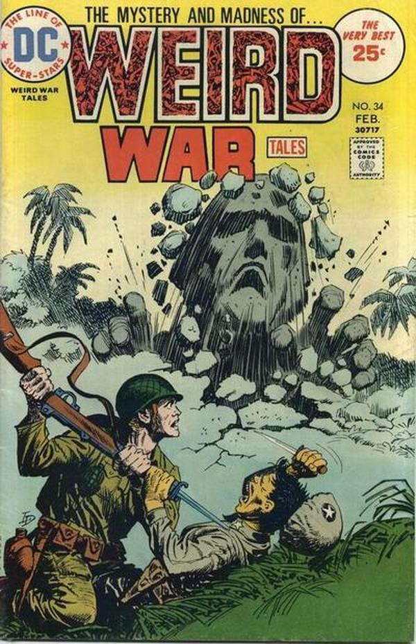 Cover of Weird War Tales #34