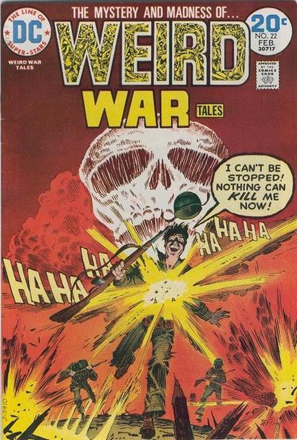 Cover of Weird War Tales #22