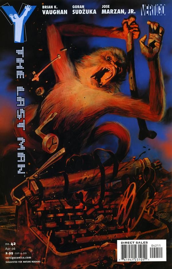Y: The Last Man (2002) #42 cover
