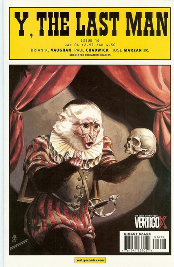 Y: The Last Man (2002) #16 cover
